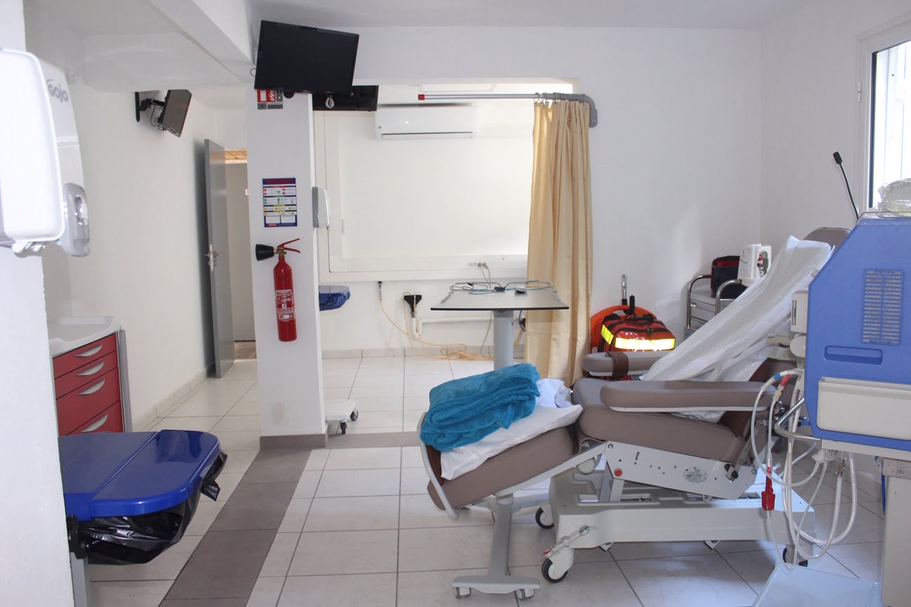 premier centre de dialyse à Salazie