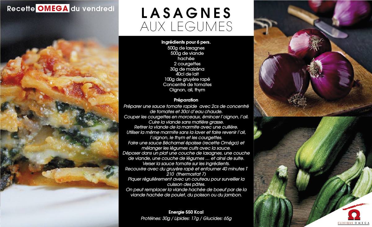 Lasagnes legumes