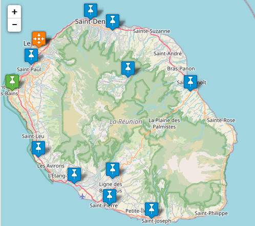 Nos unités de soins à la Réunion