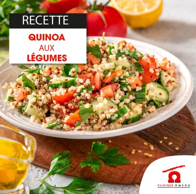 Quinoa aux légumes