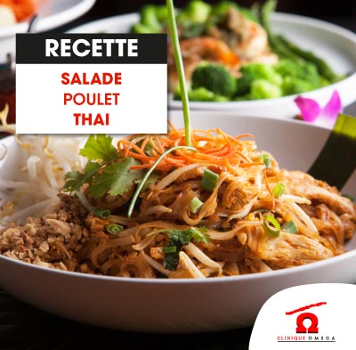 Salade de poulet Thaï